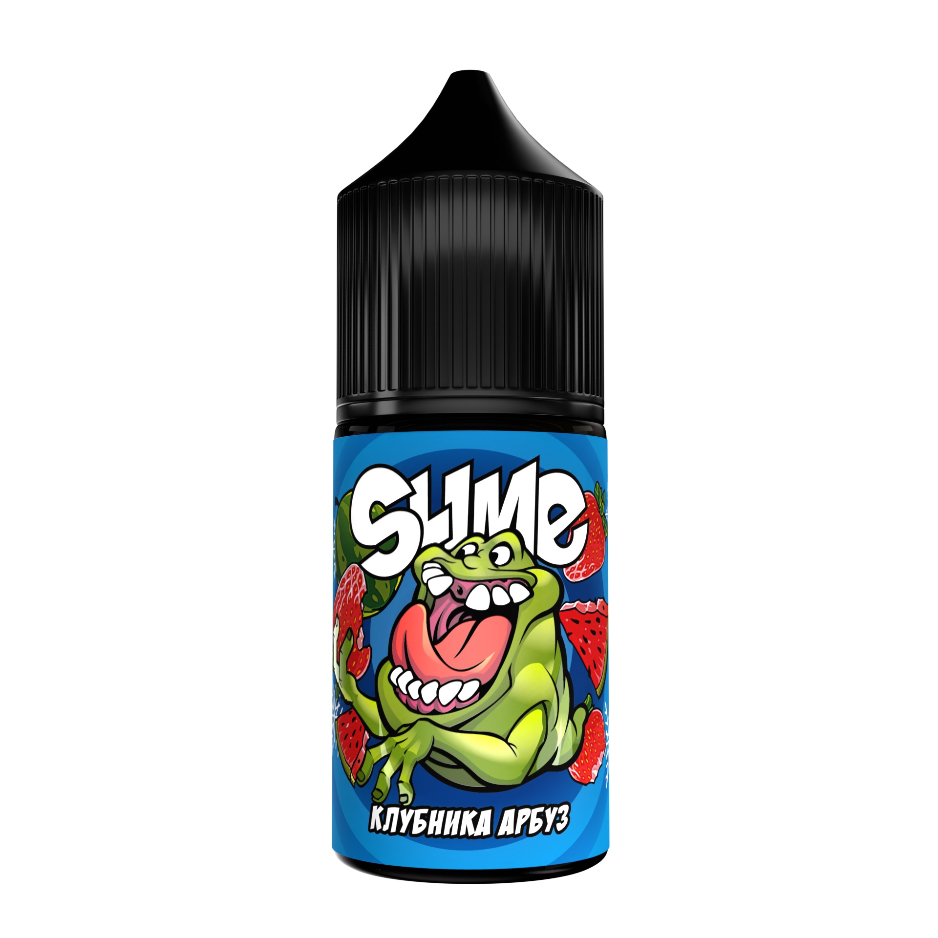Жидкость ЧЗ Slime Arctic SALT Клубника Арбуз. фото 1