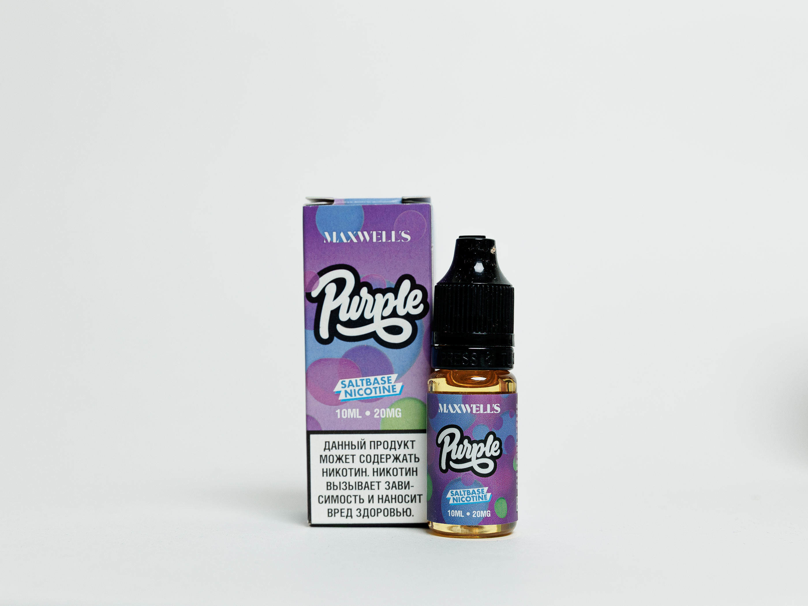 Жидкость ЧЗ Maxwells SALT Purple. фото 1