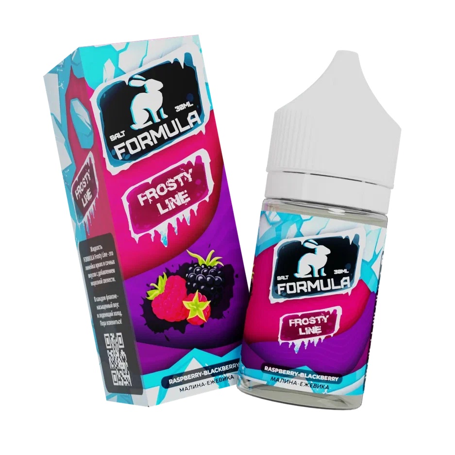 Жидкость ЧЗ Formula Frosty Line SALT Raspberry - Blackberry. фото 1
