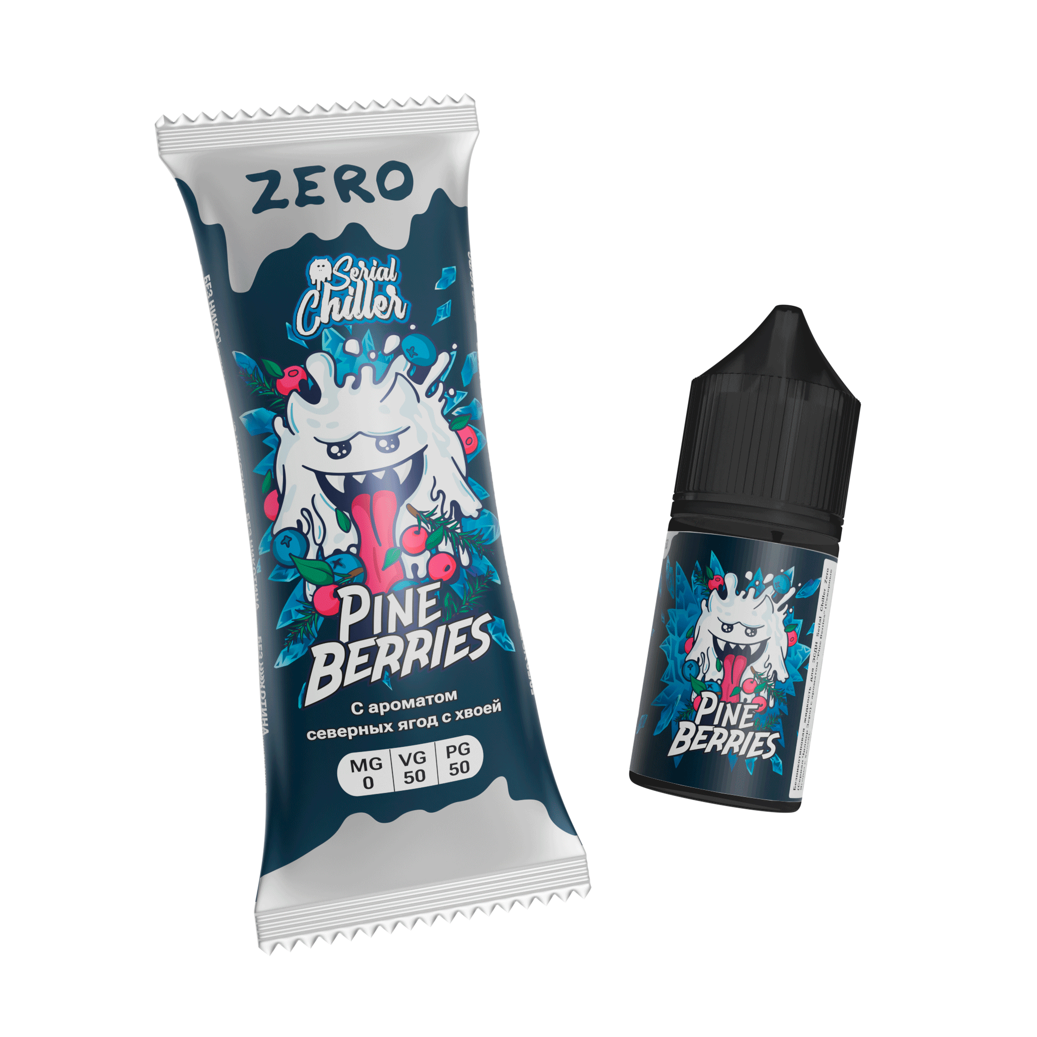Жидкость ЧЗ Serial Chiller SALT Pine Berries. фото 1