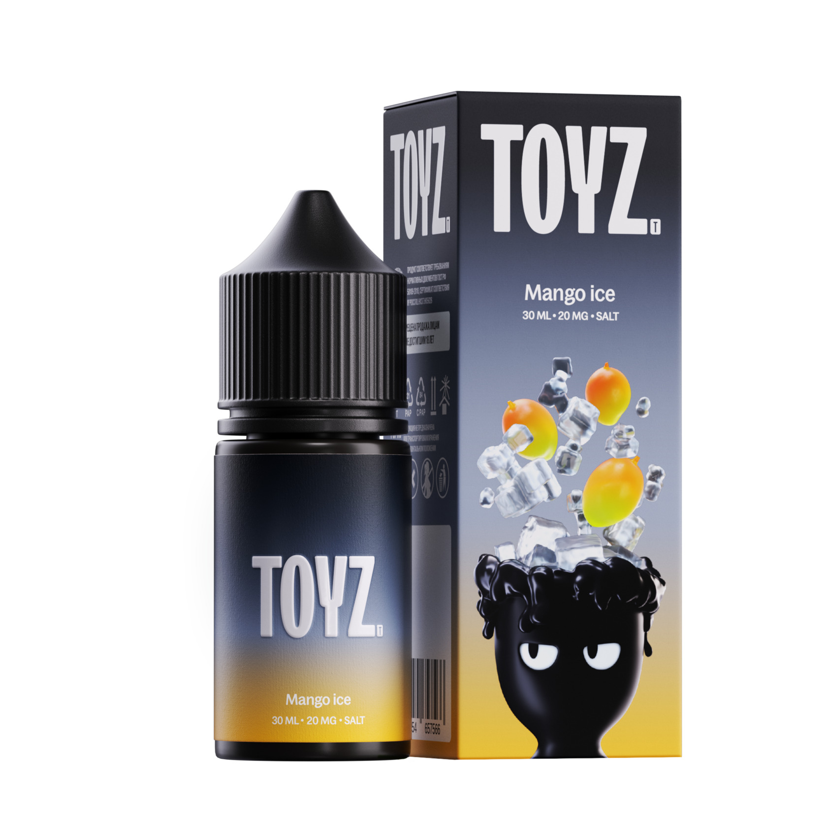 Жидкость ЧЗ Toyz SALT Mango Ice. фото 1