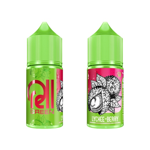 Жидкость ЧЗ RELL Green SALT Lychee Berry. фото 1