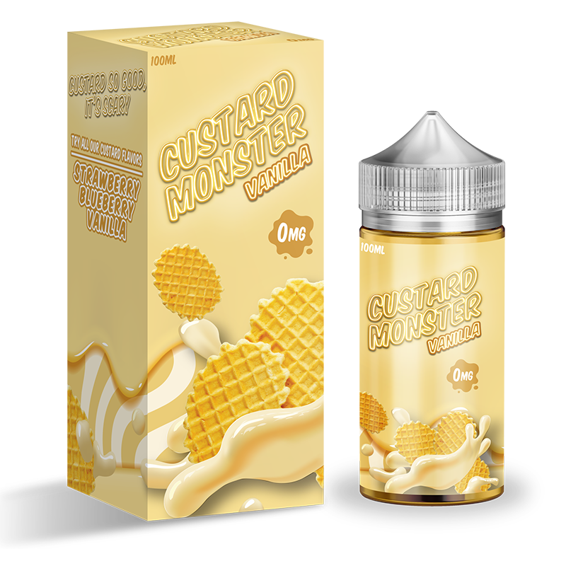 Жидкость ЧЗ Custard Monster Vanilla. фото 2