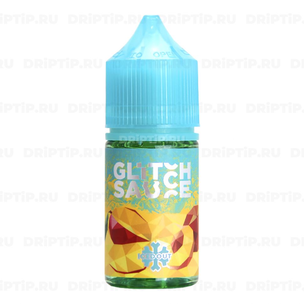 Жидкость Glitch Sauce Iced Out SALT Amber. фото 1