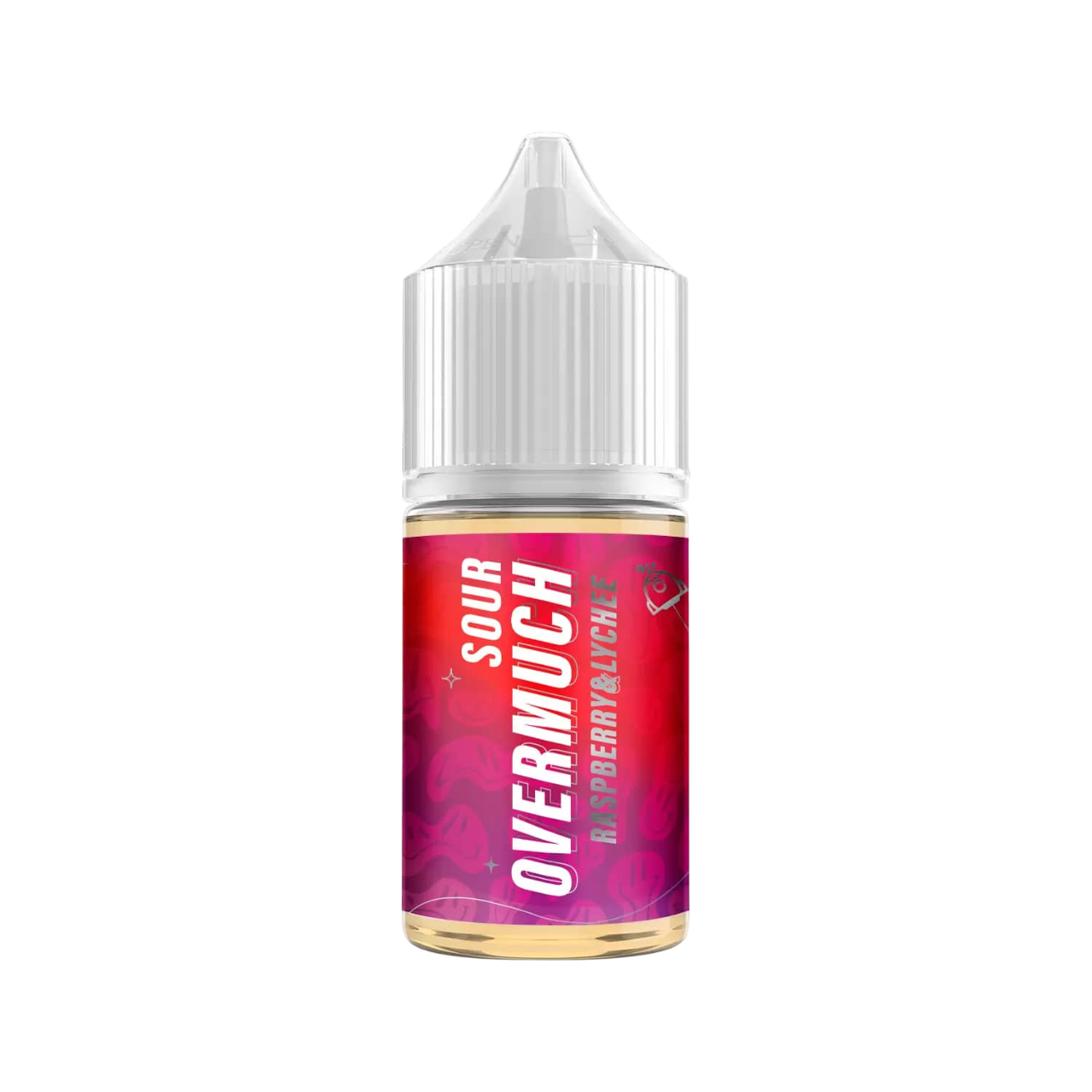 Жидкость ЧЗ Overmuch Sour SALT Lychee Raspberry. фото 1