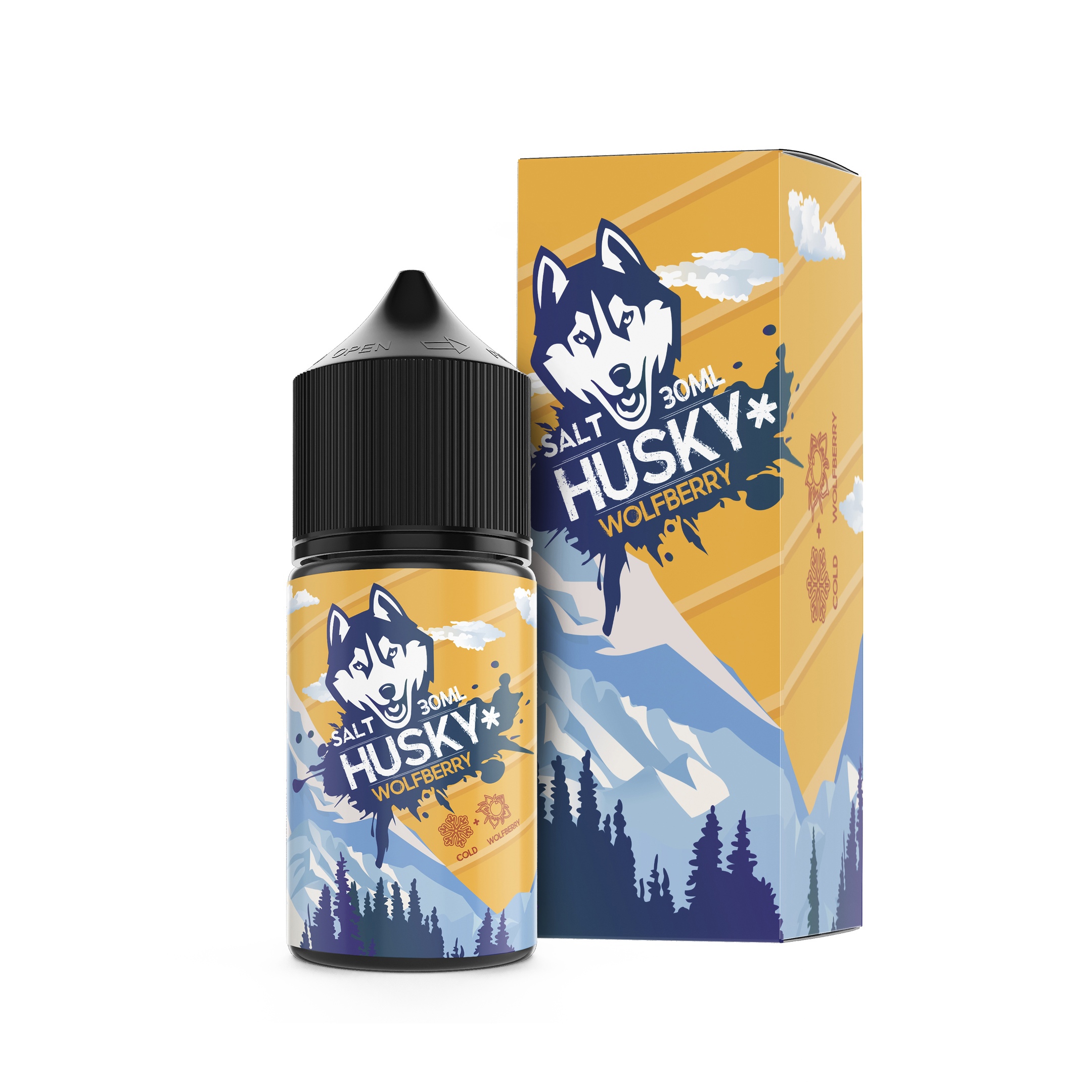 Жидкость ЧЗ HUSKY SALT Wolfberry. фото 1