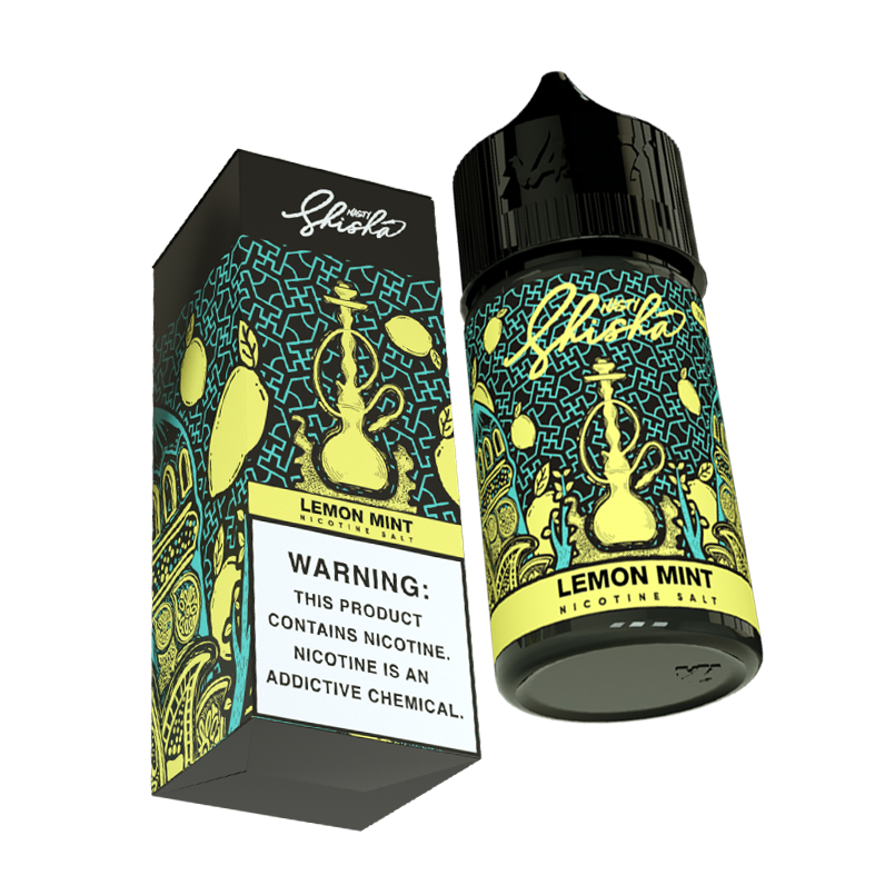 Жидкость ЧЗ Nasty Shisha Lemon Mint. фото 2