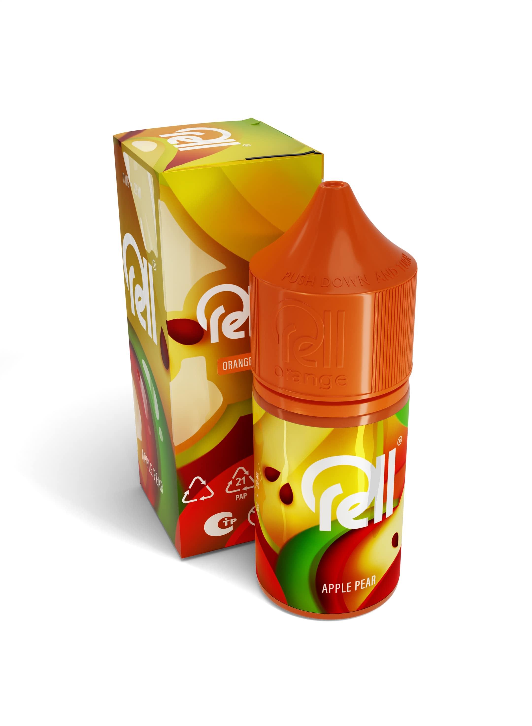 Жидкость RELL Orange SALT Apple Pear*. фото 1