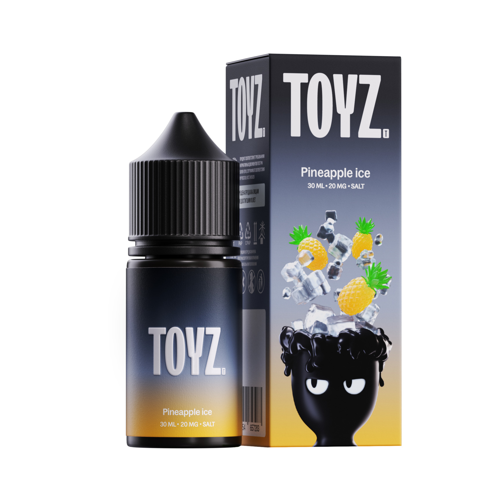 Жидкость ЧЗ Toyz SALT Pineapple Ice. фото 1