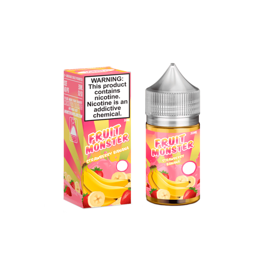 Жидкость ЧЗ Fruit Monster SALT Strawberry Banana. фото 1