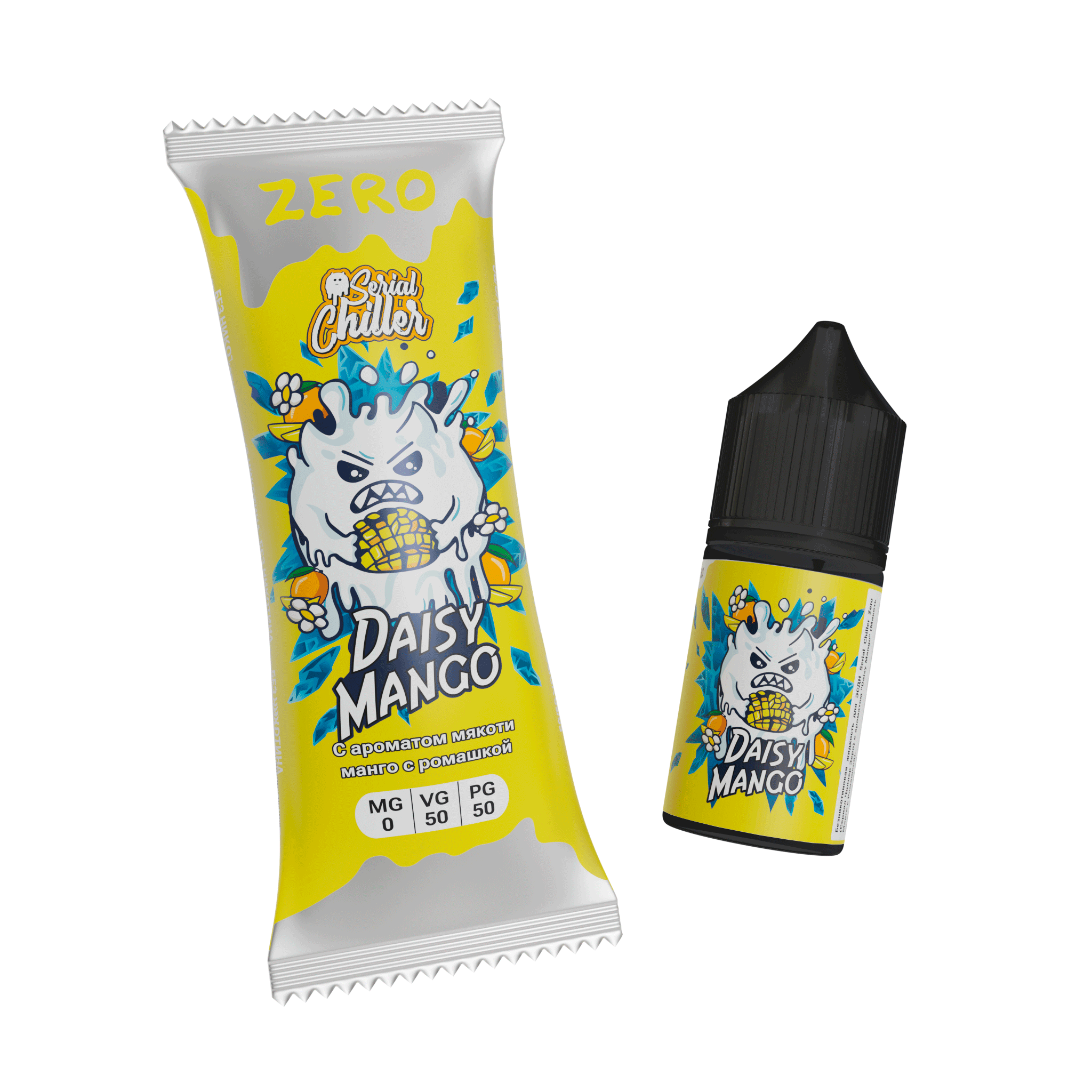 Жидкость ЧЗ Serial Chiller SALT Daisy Mango. фото 1