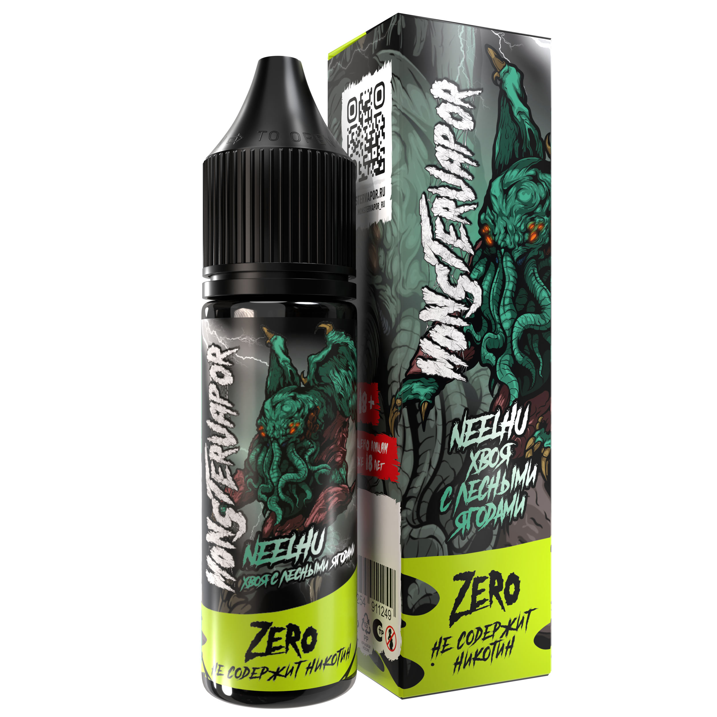 Жидкость ЧЗ MonsterVapor Zero SALT Neelhu. фото 1