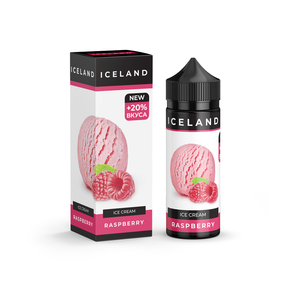 Жидкость Iceland Raspberry. фото 1
