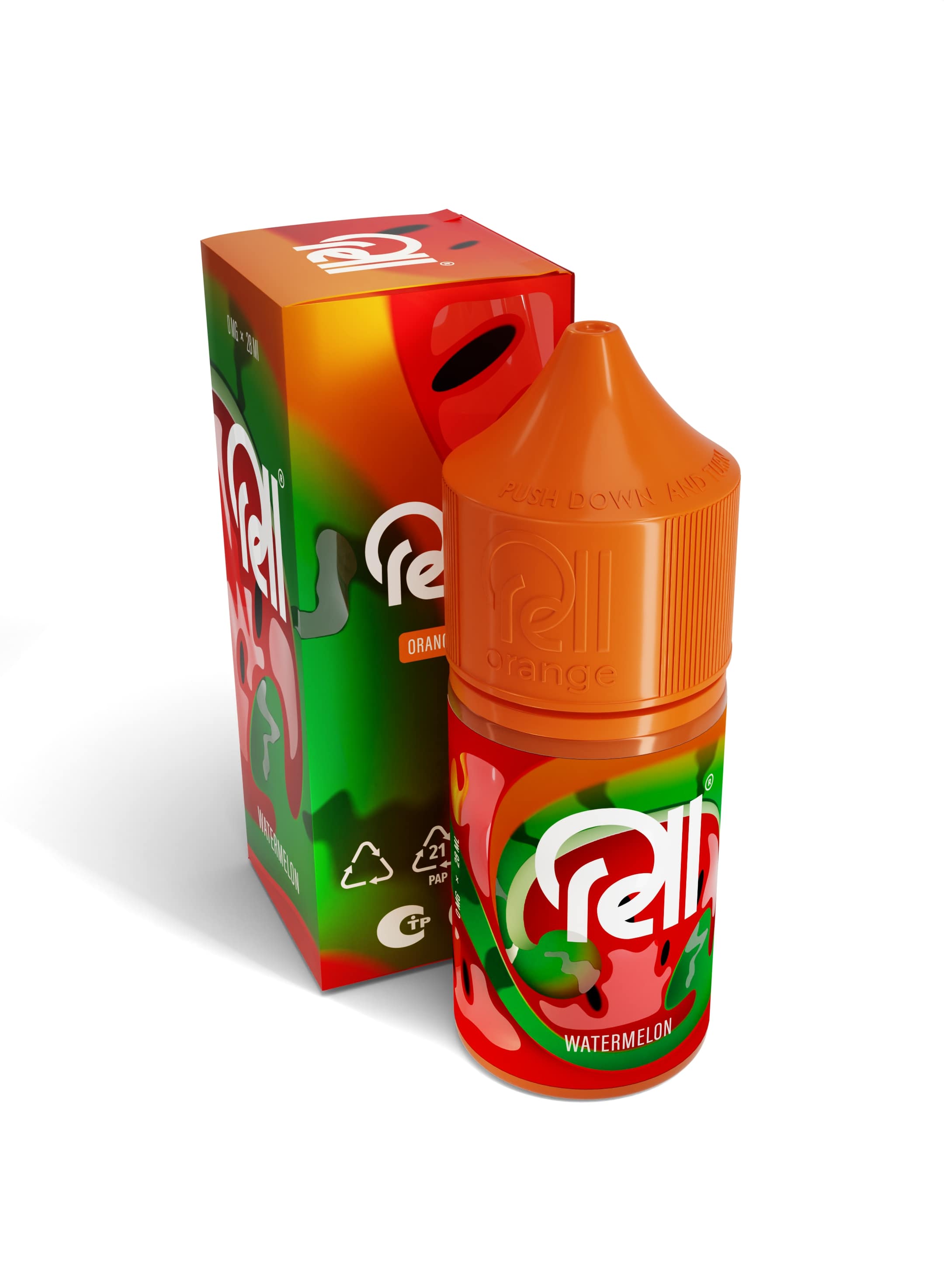 Жидкость RELL Orange SALT Watermelon*. фото 1