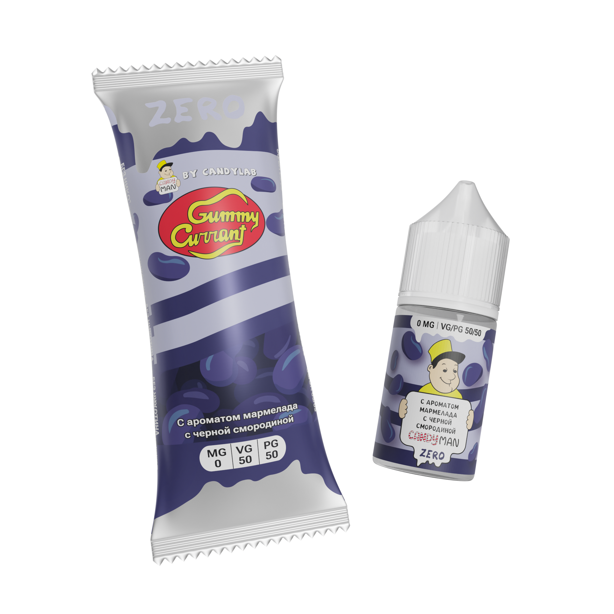 Жидкость ЧЗ Candyman SALT Gummy Currant. фото 1