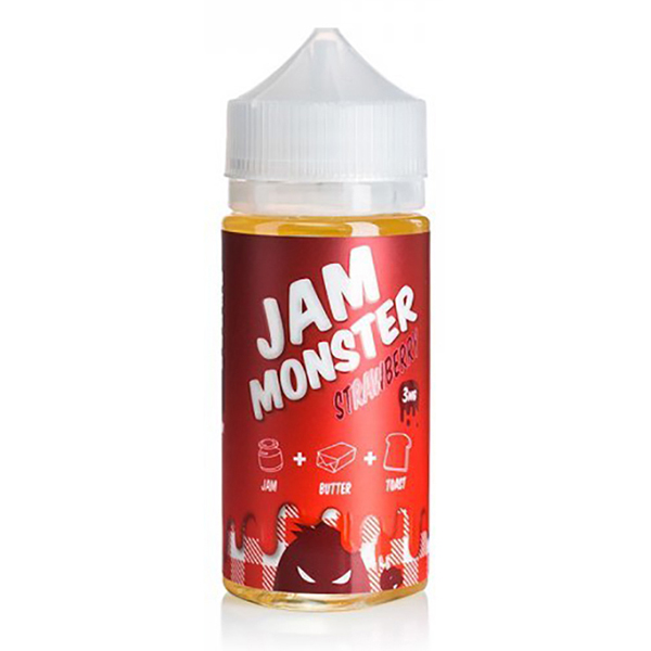 Жидкость Jam Monster Strawberry. фото 2