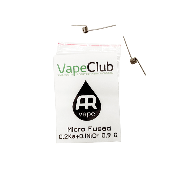 Спирали VapeClub Micro Fused, 0.9 Ом. фото 1