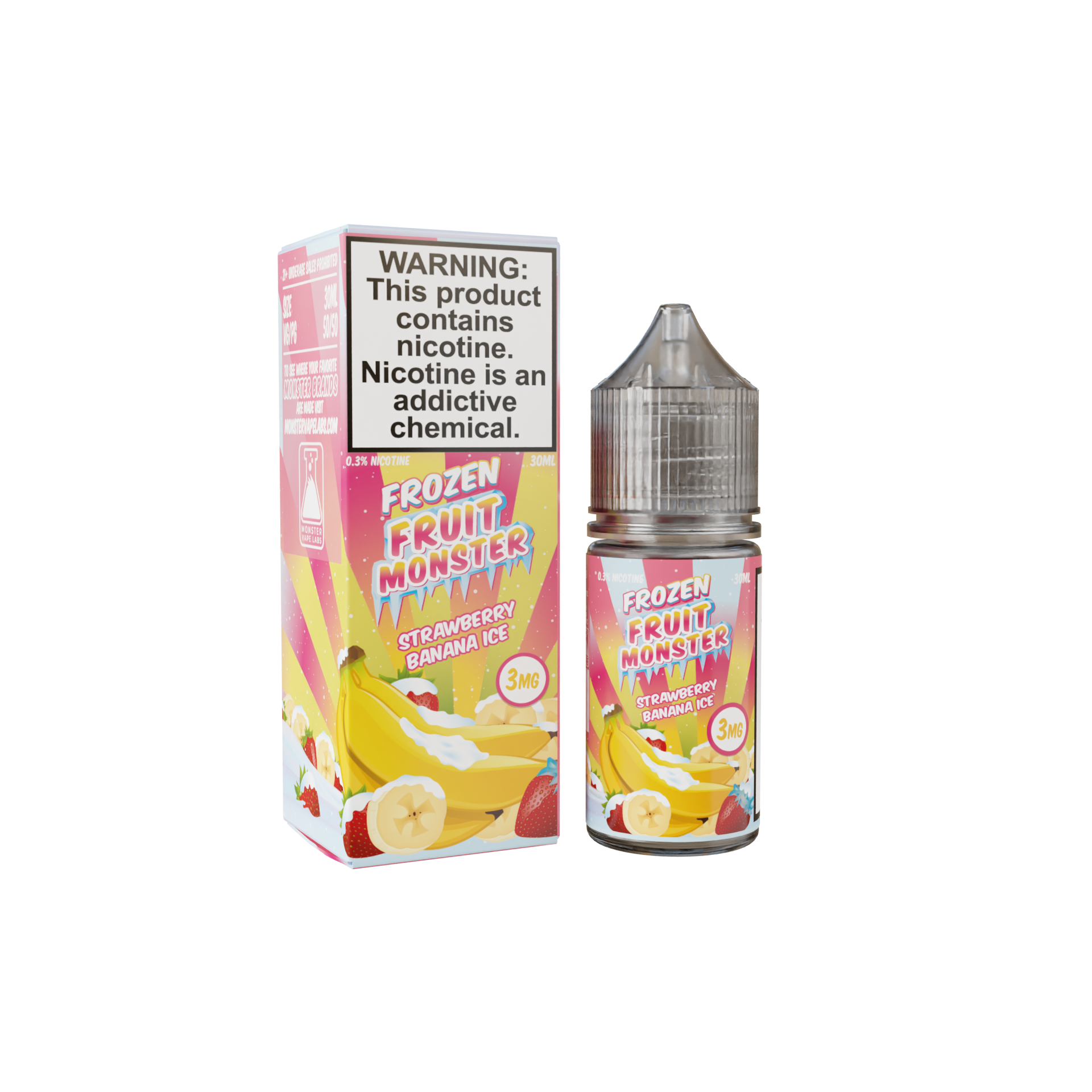 Жидкость ЧЗ Frozen Fruit Monster Strawberry Banana. фото 1