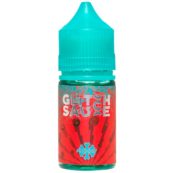 Жидкость ЧЗ Glitch Sauce Iced Out Cranberry Energy. фото 1