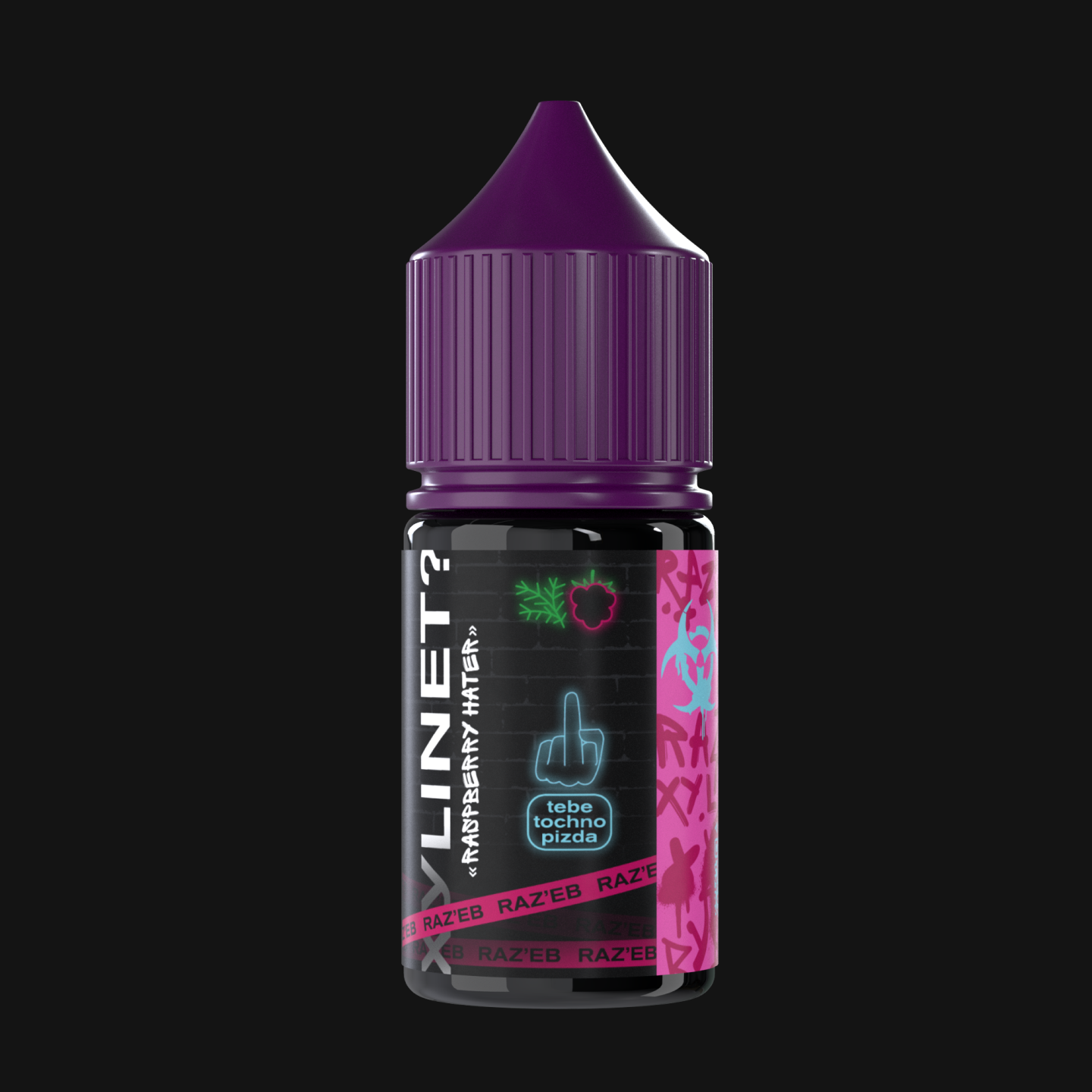 Жидкость ЧЗ Xylinet Raz`eb SALT Raspberry Hater. фото 2