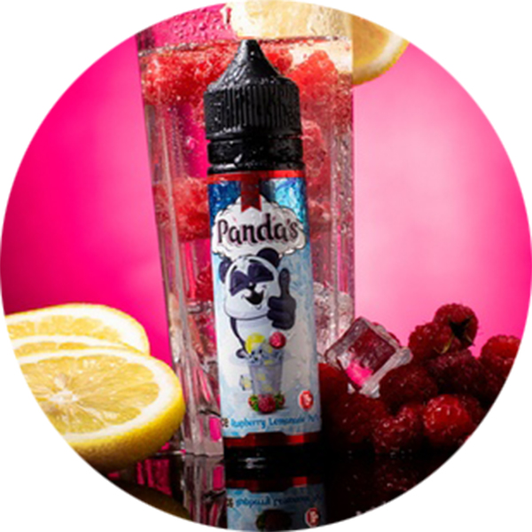 Жидкость ЧЗ Panda's Ice Raspberry Lemonade . фото 1