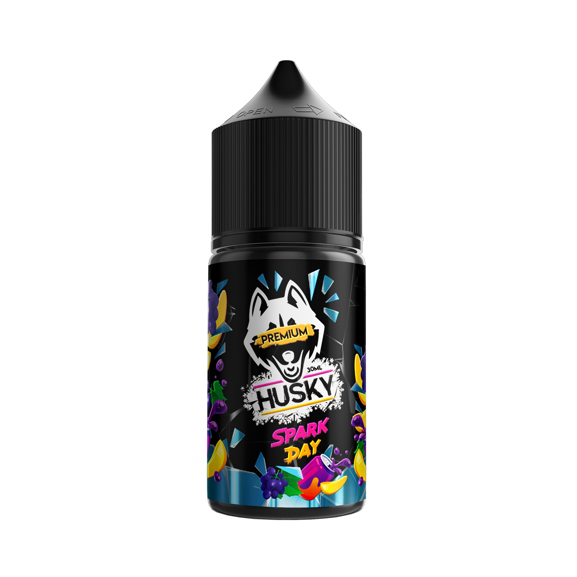 Жидкость ЧЗ HUSKY Premium SALT Spark Day. фото 1
