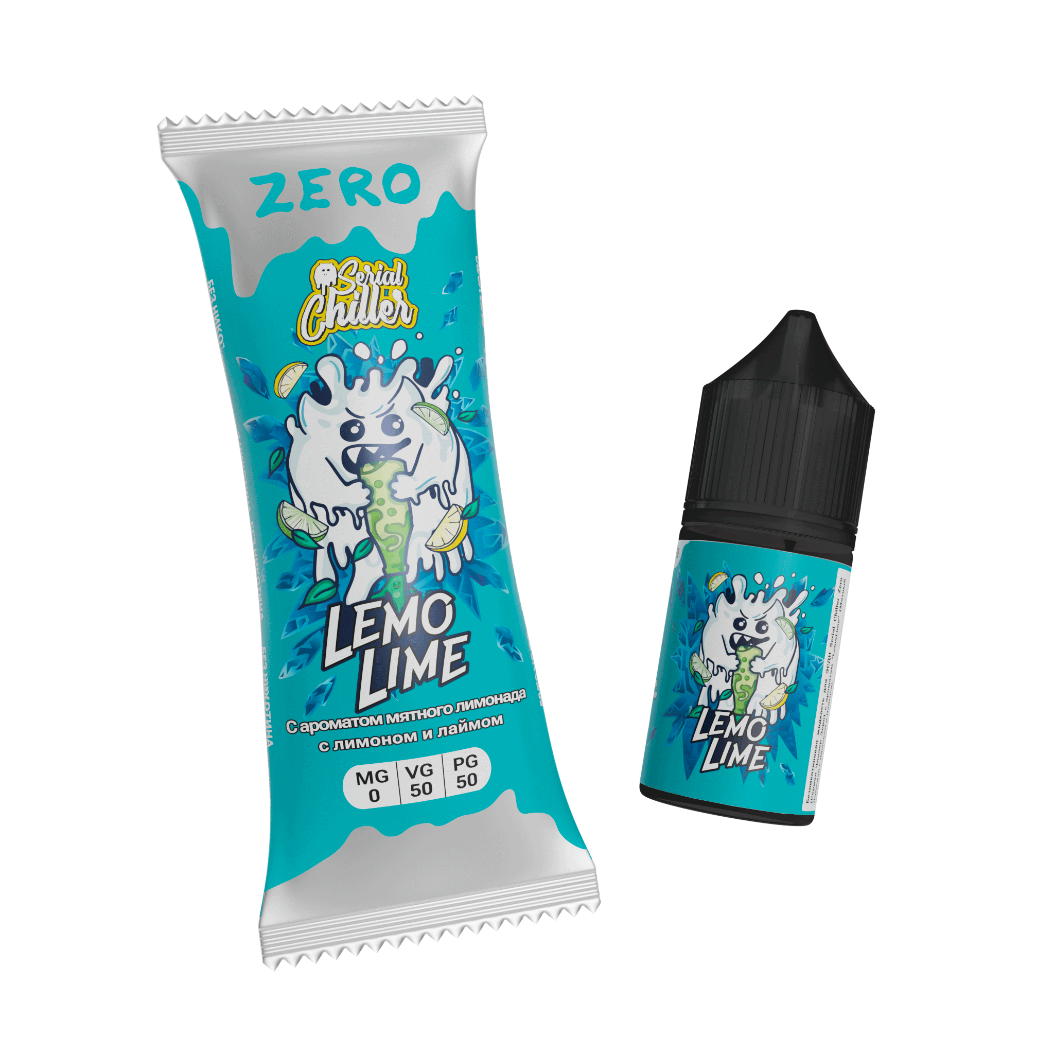 Жидкость ЧЗ Serial Chiller SALT Lemolime. фото 1