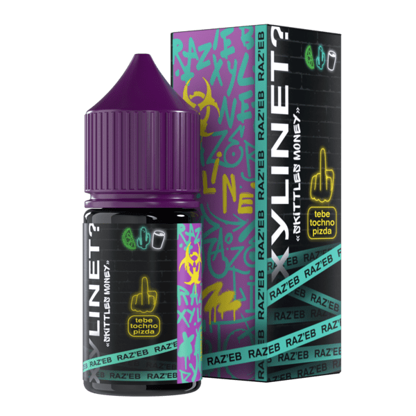 Жидкость ЧЗ Xylinet Raz`eb SALT Skittles Money. фото 1
