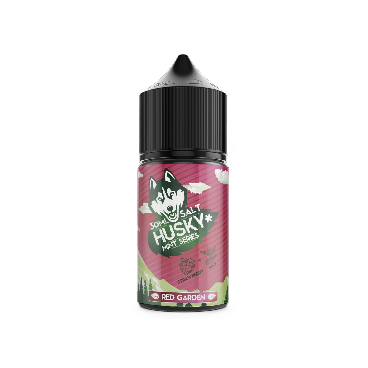 Жидкость ЧЗ HUSKY Mint Series SALT Red Garden. фото 1