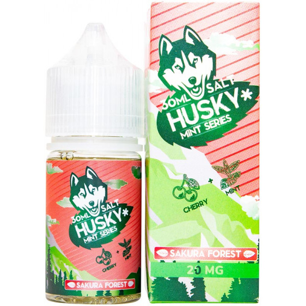 Жидкость ЧЗ HUSKY Mint Series SALT Sakura Forest. фото 1