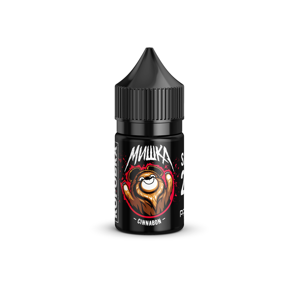 Жидкость ЧЗ Мишка SALT Cinnabon. фото 1