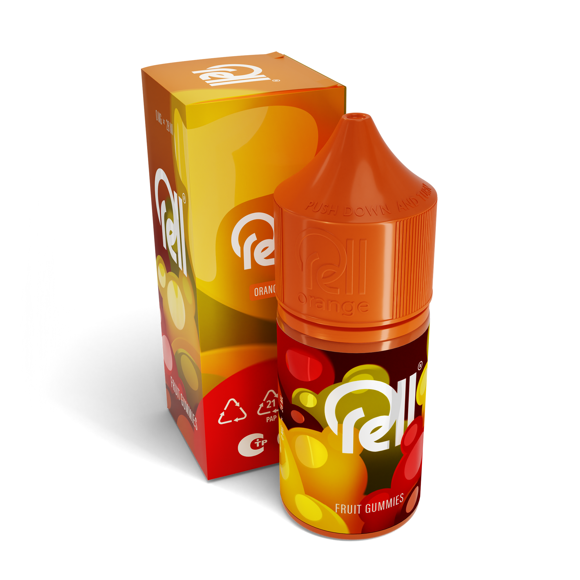 Жидкость RELL Orange SALT Fruit Gummies*. фото 1