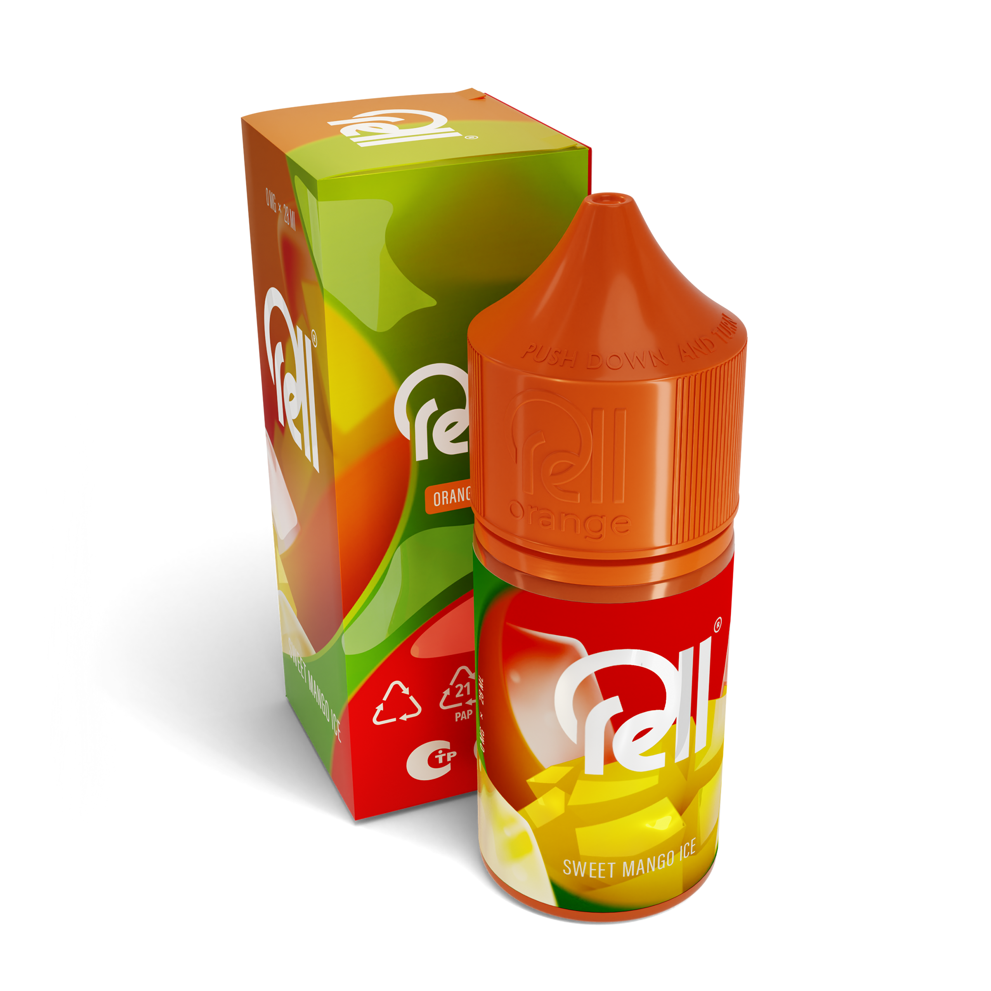 Жидкость RELL Orange SALT Sweet Mango Ice*. фото 1