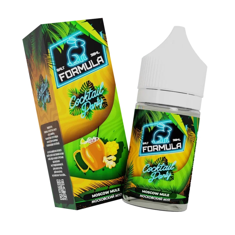 Жидкость ЧЗ Formula Cocktail Party SALT Mocow Mule. фото 1