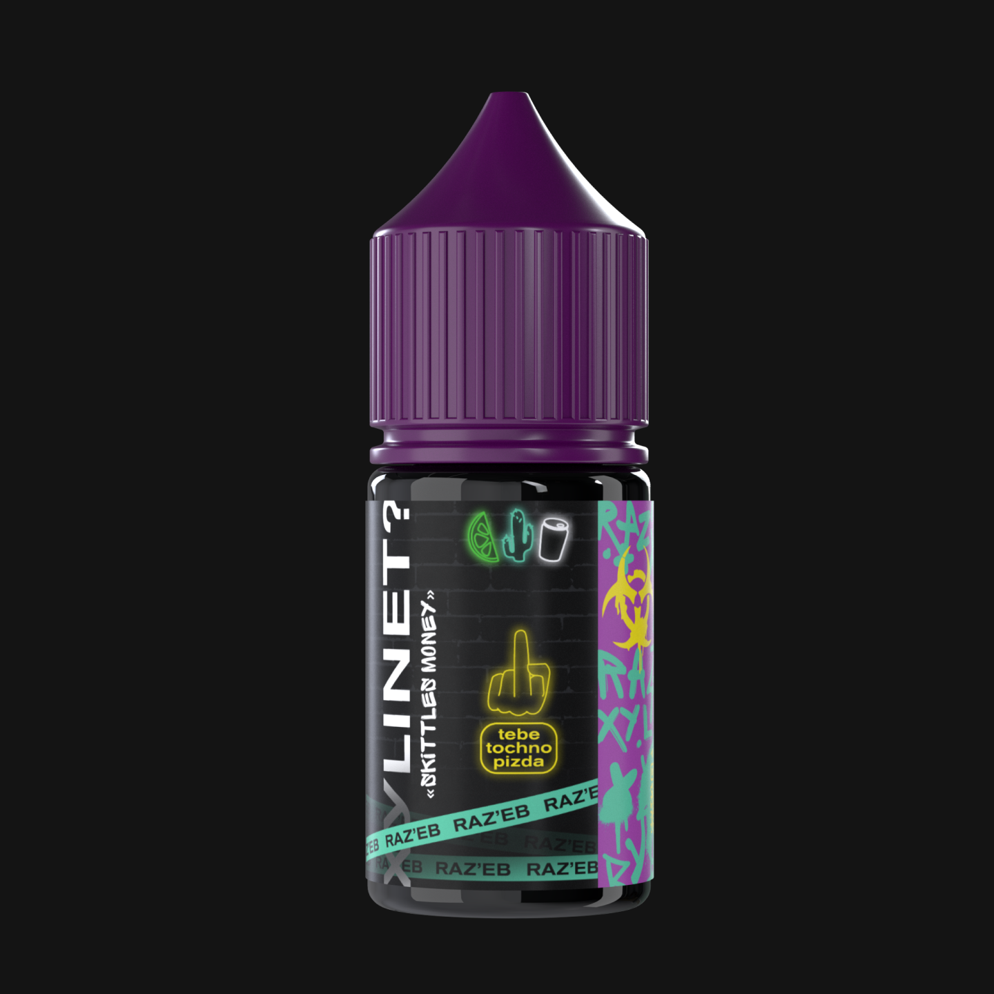 Жидкость ЧЗ Xylinet Raz`eb SALT Skittles Money. фото 2