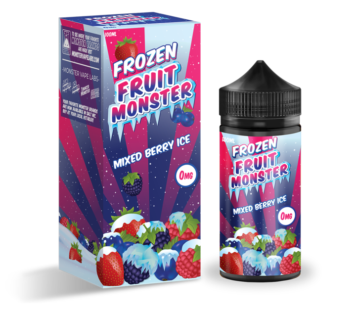 Жидкость ЧЗ Frozen Fruit Monster Mixed Berry Ice. фото 2