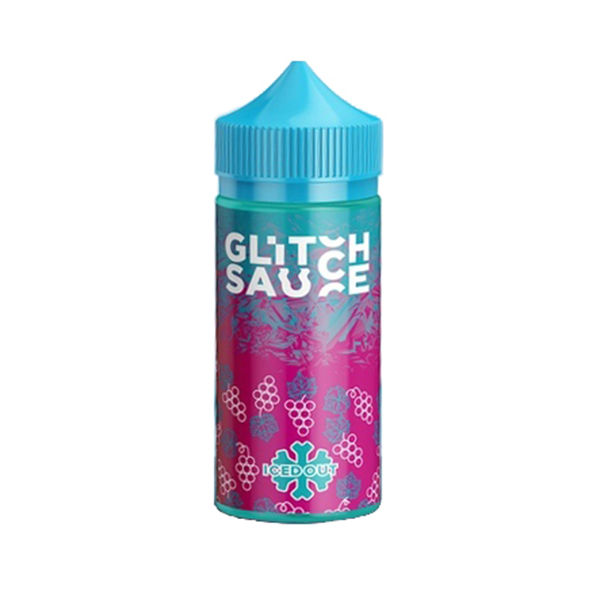 Жидкость ЧЗ Glitch Sauce Iced Out Grape King. фото 1