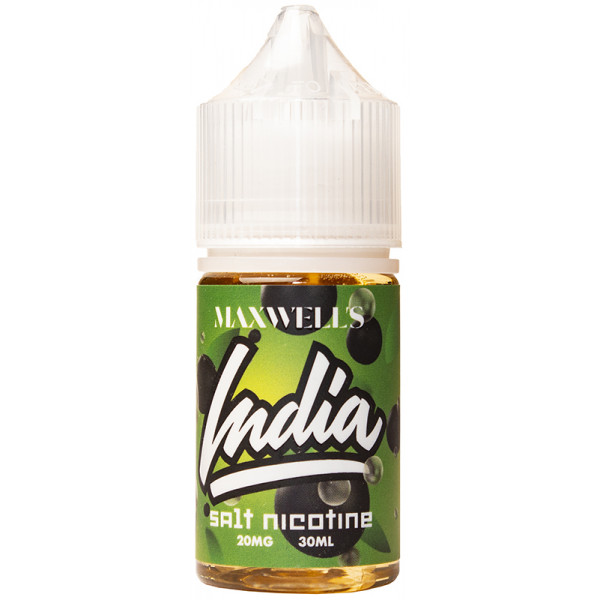 Жидкость ЧЗ Maxwells SALT India. фото 1
