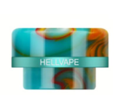 Дрип-тип 810 HellVape turquosie mix. фото 1