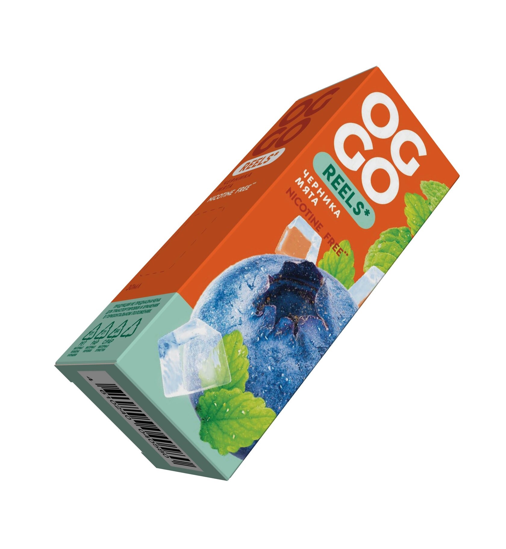 Жидкость ЧЗ OGGO Reels SALT Черника Мята. фото 1