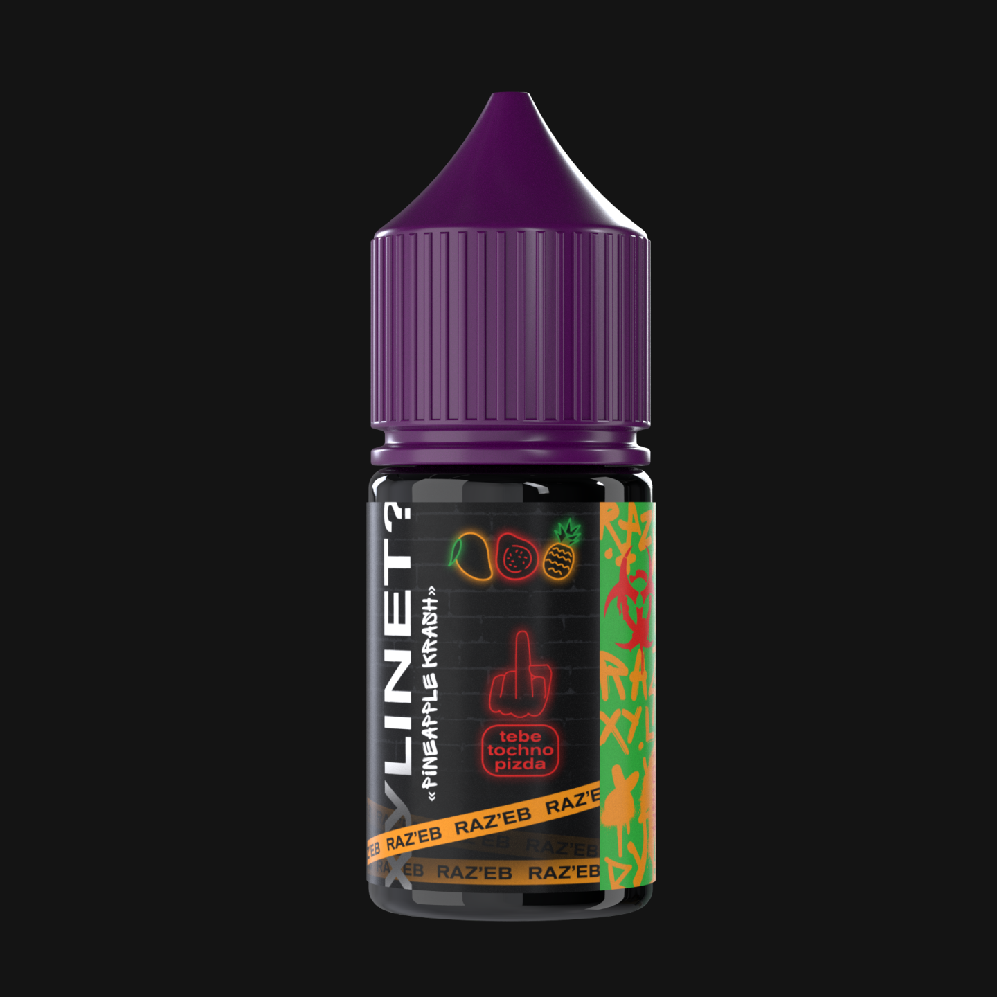Жидкость ЧЗ Xylinet Raz`eb SALT Pineapple Krash. фото 2
