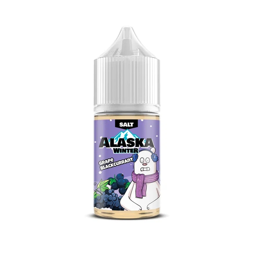 Жидкость ЧЗ Alaska Winter SALT Grape Blackcurrant. фото 1