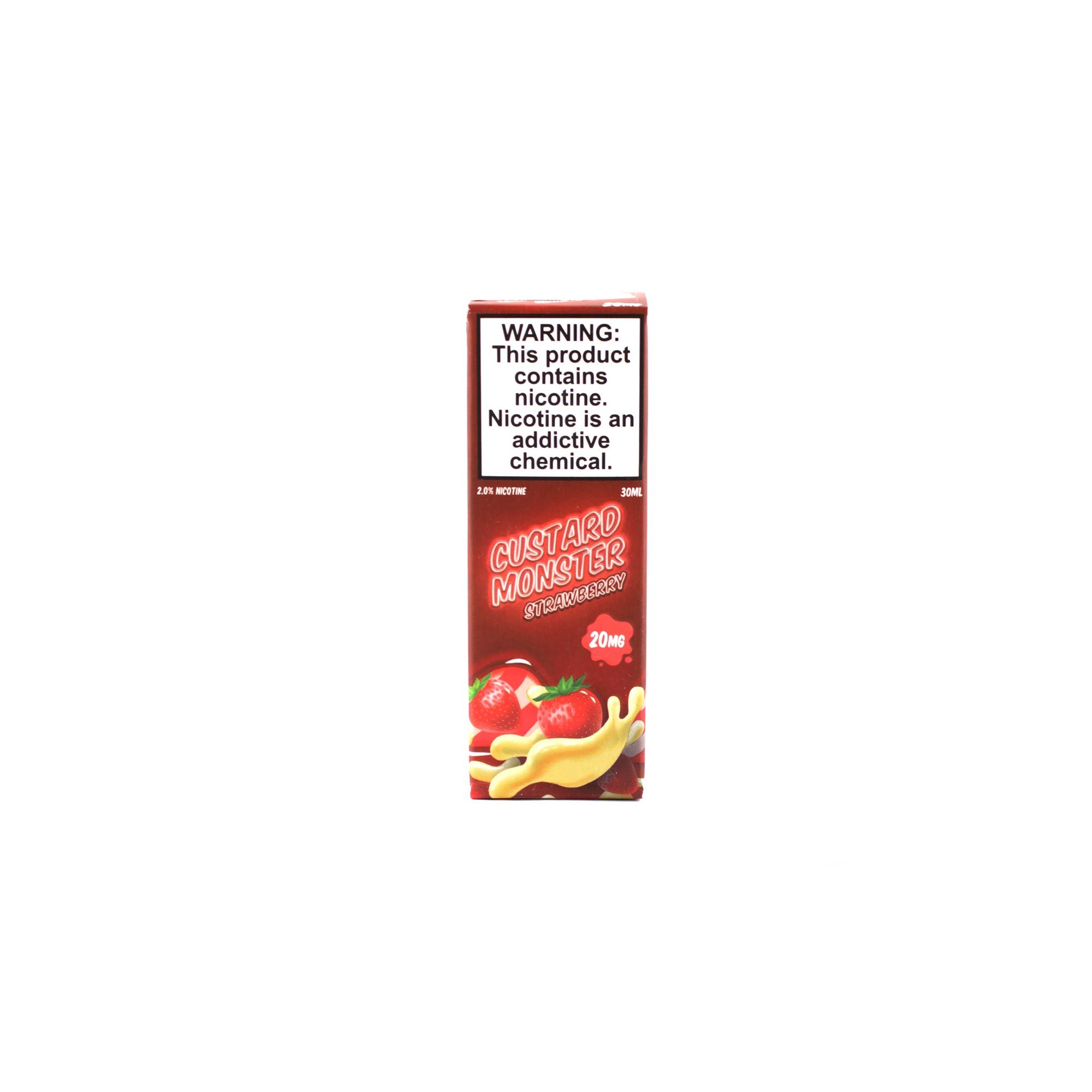 Жидкость ЧЗ Custard Monster SALT Strawberry. фото 1