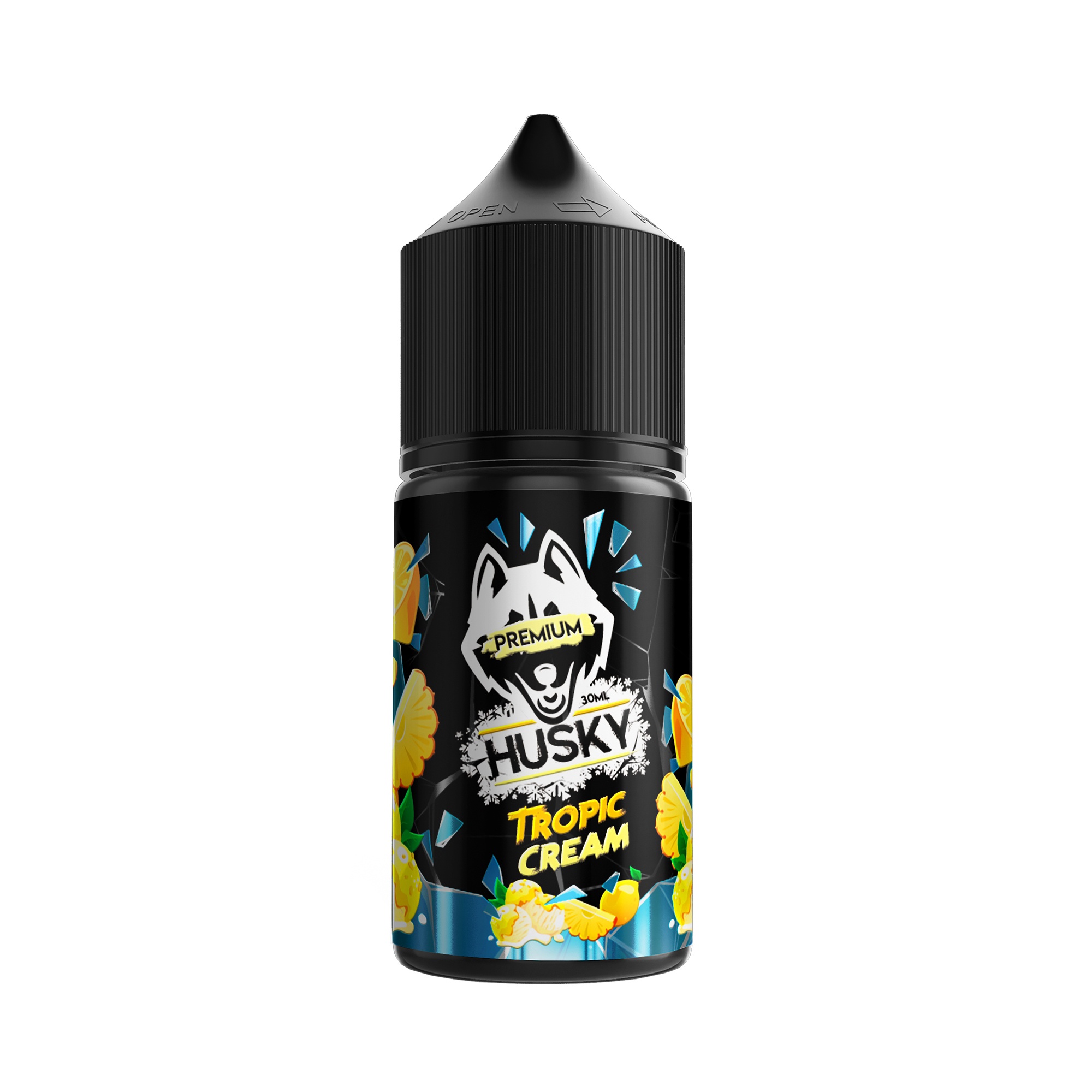 Жидкость ЧЗ HUSKY Premium SALT Tropic Cream. фото 1