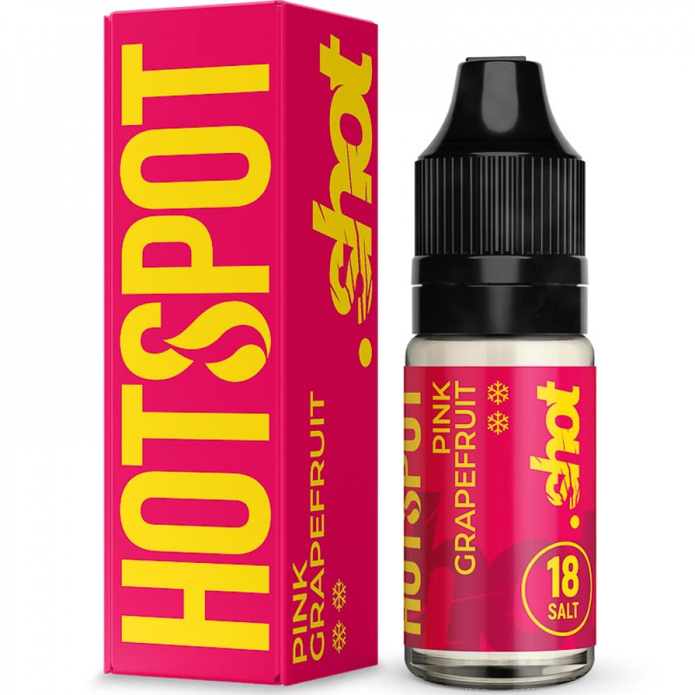 Жидкость ЧЗ Hotspot Shot SALT Pink Grapefruit. фото 1