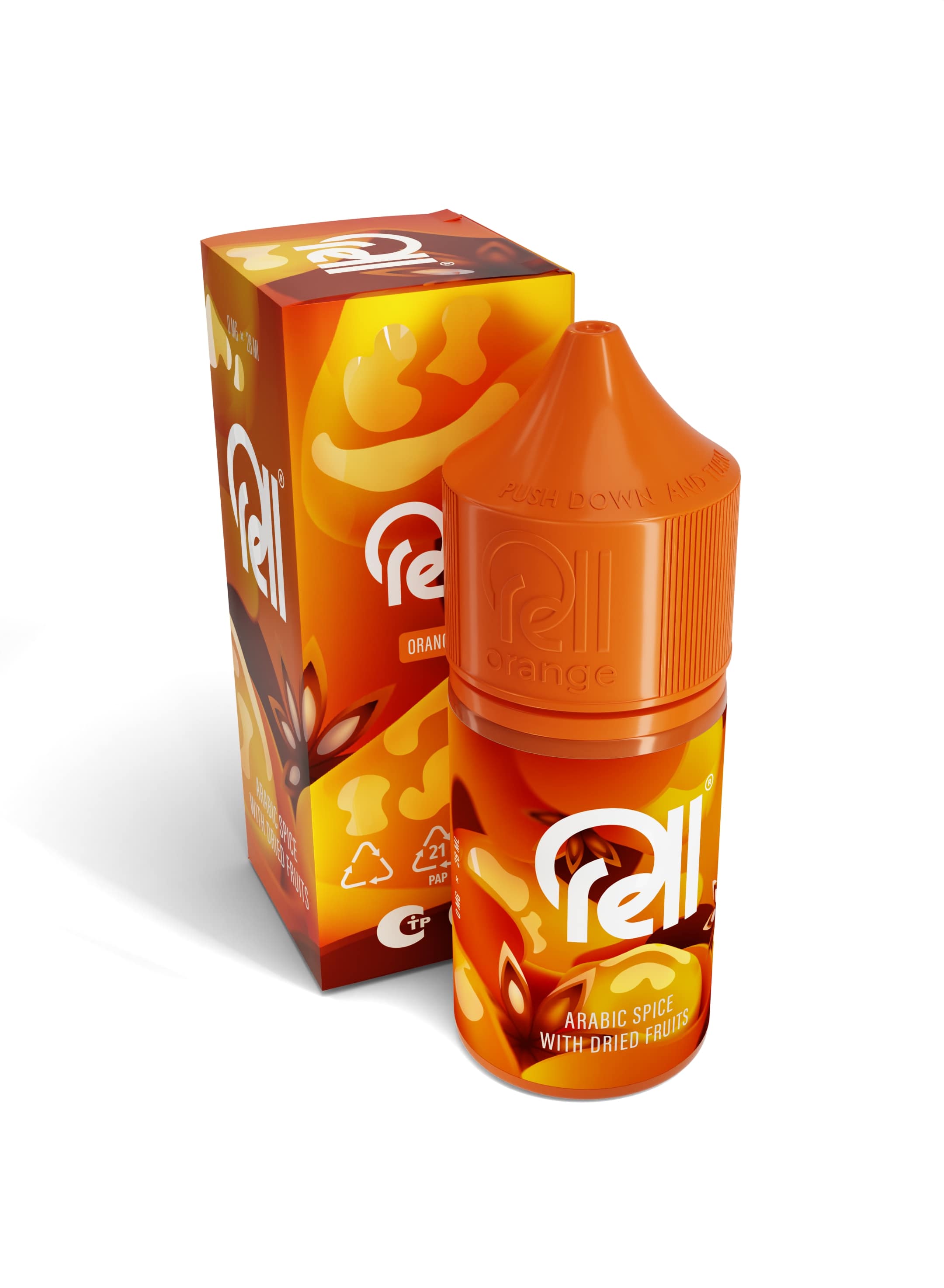 Жидкость RELL Orange SALT Arabic Spice with Dried Fruits*. фото 1