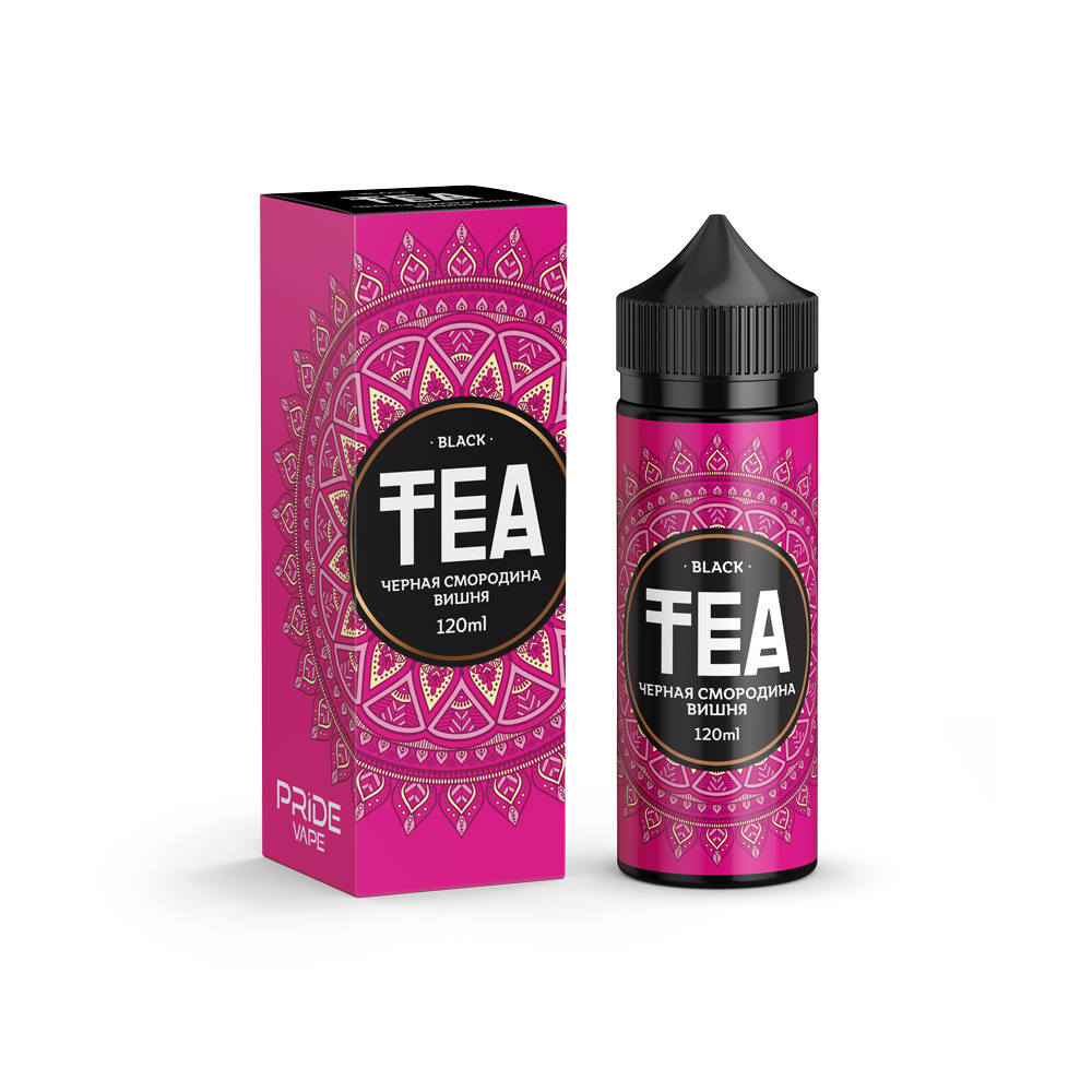 Жидкость TEA Black Черная смородина - Вишня. фото 1