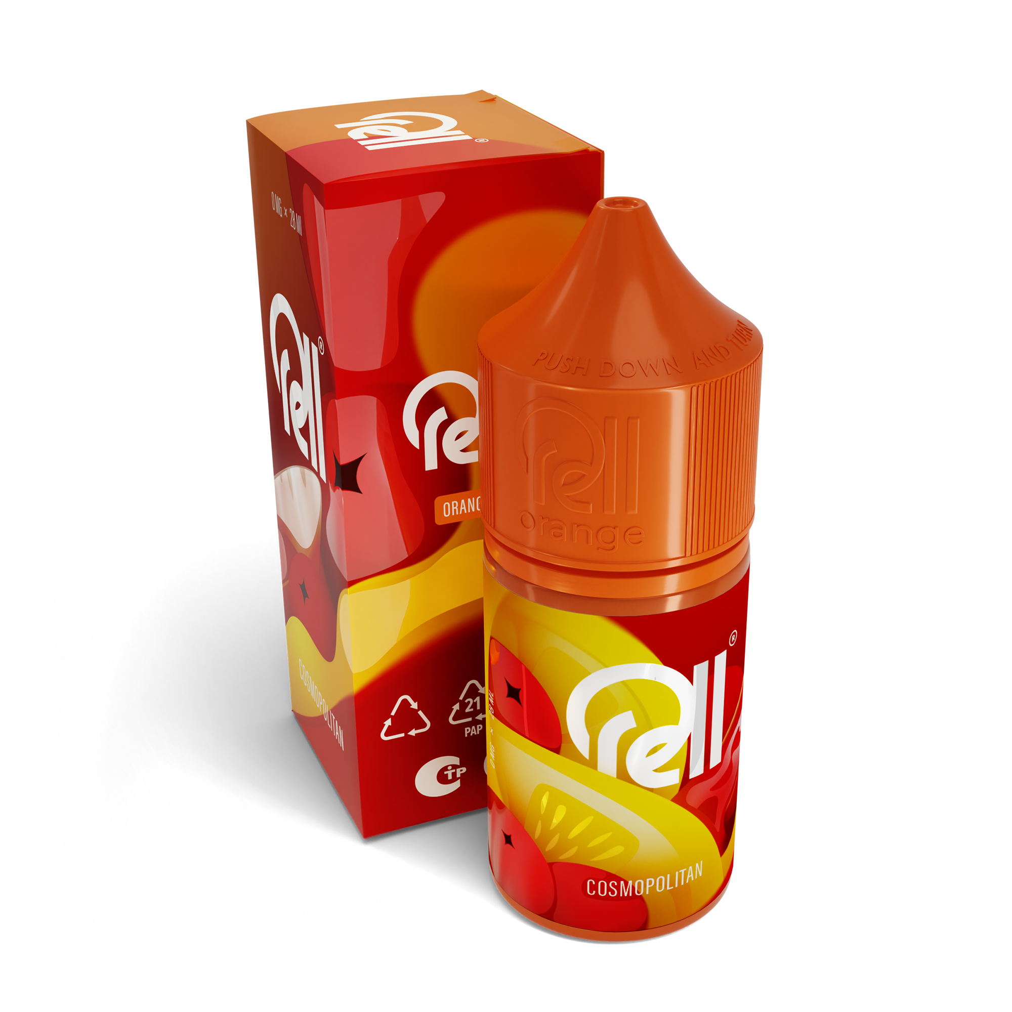 Жидкость RELL Orange SALT Cosmopolitan*. фото 1