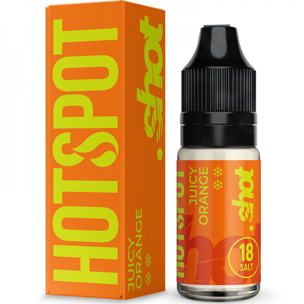 Жидкость ЧЗ Hotspot Shot SALT Juice Orange. фото 1