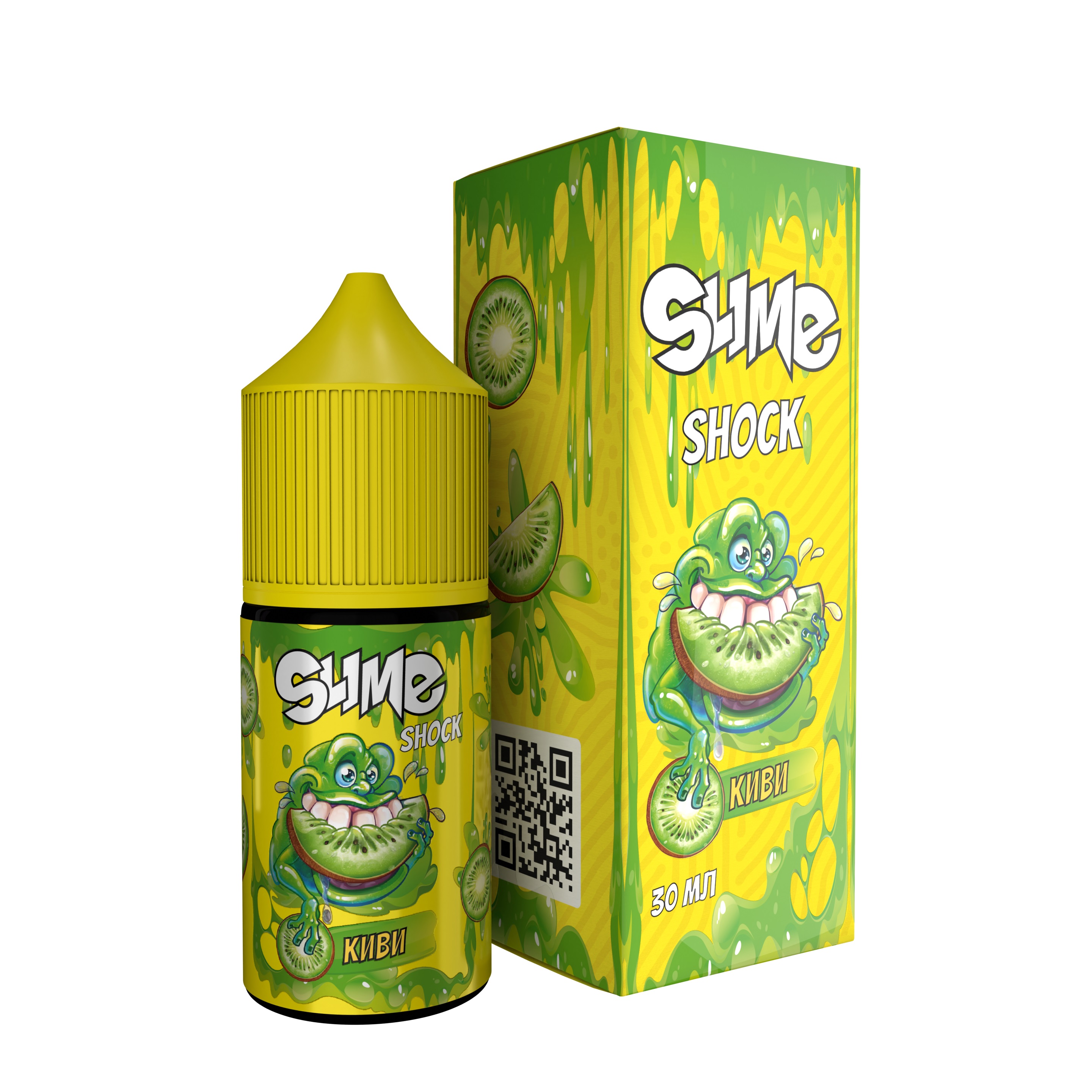 Жидкость ЧЗ Slime Shock SALT Киви. фото 1